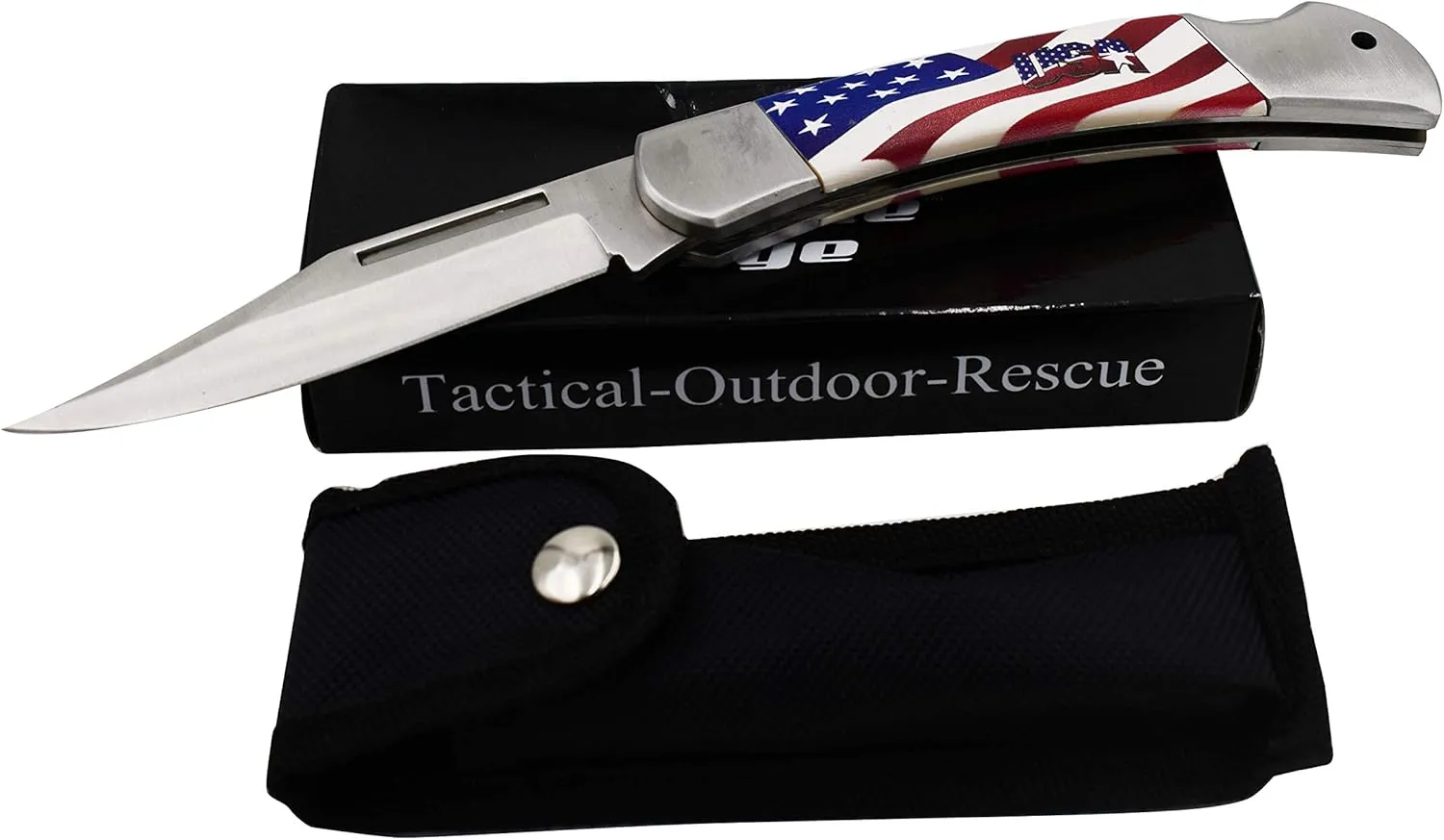 Snake Eye Tactical Lock Back Beautifully Designed Handle Collector Folding Pocket Knife (USA)