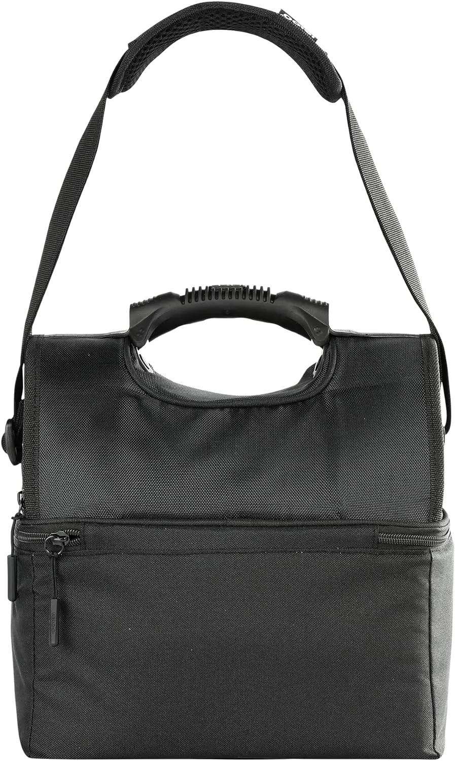Soft Cooler Gripper Evergreen Eco Lunch Bag, 16-Can Dual Compartment Lunch Cooler, Insulated Lunch Box, Soft Sided Cooler Bag