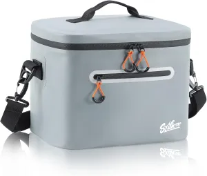 Soft-Sided Cooler Bag, 7/16/30 Can Portable Ice Chest Box, Waterproof, Leak-Proof, Insulated Cooler for Lunch, Beach, Drink, Beverage, Travel, Camping, Picnic