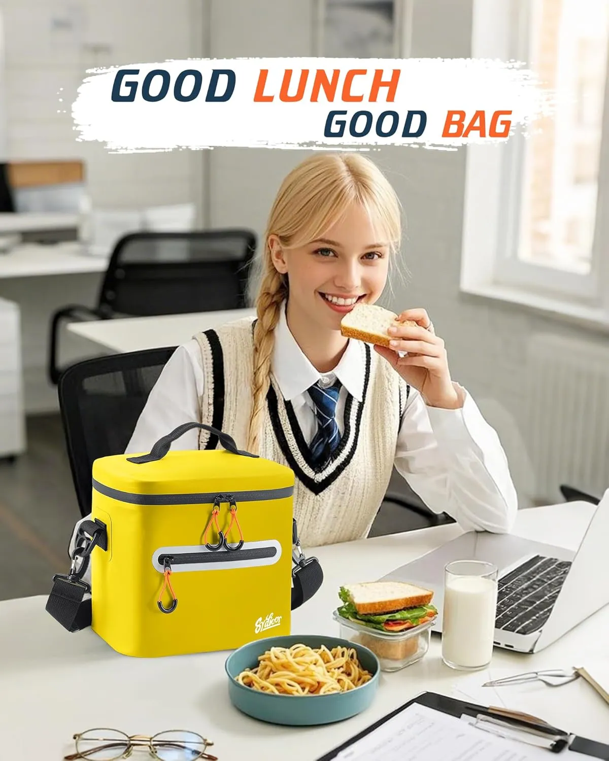 Soft-Sided Cooler Bag, 7/16/30 Can Portable Ice Chest Box, Waterproof, Leak-Proof, Insulated Cooler for Lunch, Beach, Drink, Beverage, Travel, Camping, Picnic