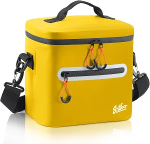 Soft-Sided Cooler Bag, 7/16/30 Can Portable Ice Chest Box, Waterproof, Leak-Proof, Insulated Cooler for Lunch, Beach, Drink, Beverage, Travel, Camping, Picnic