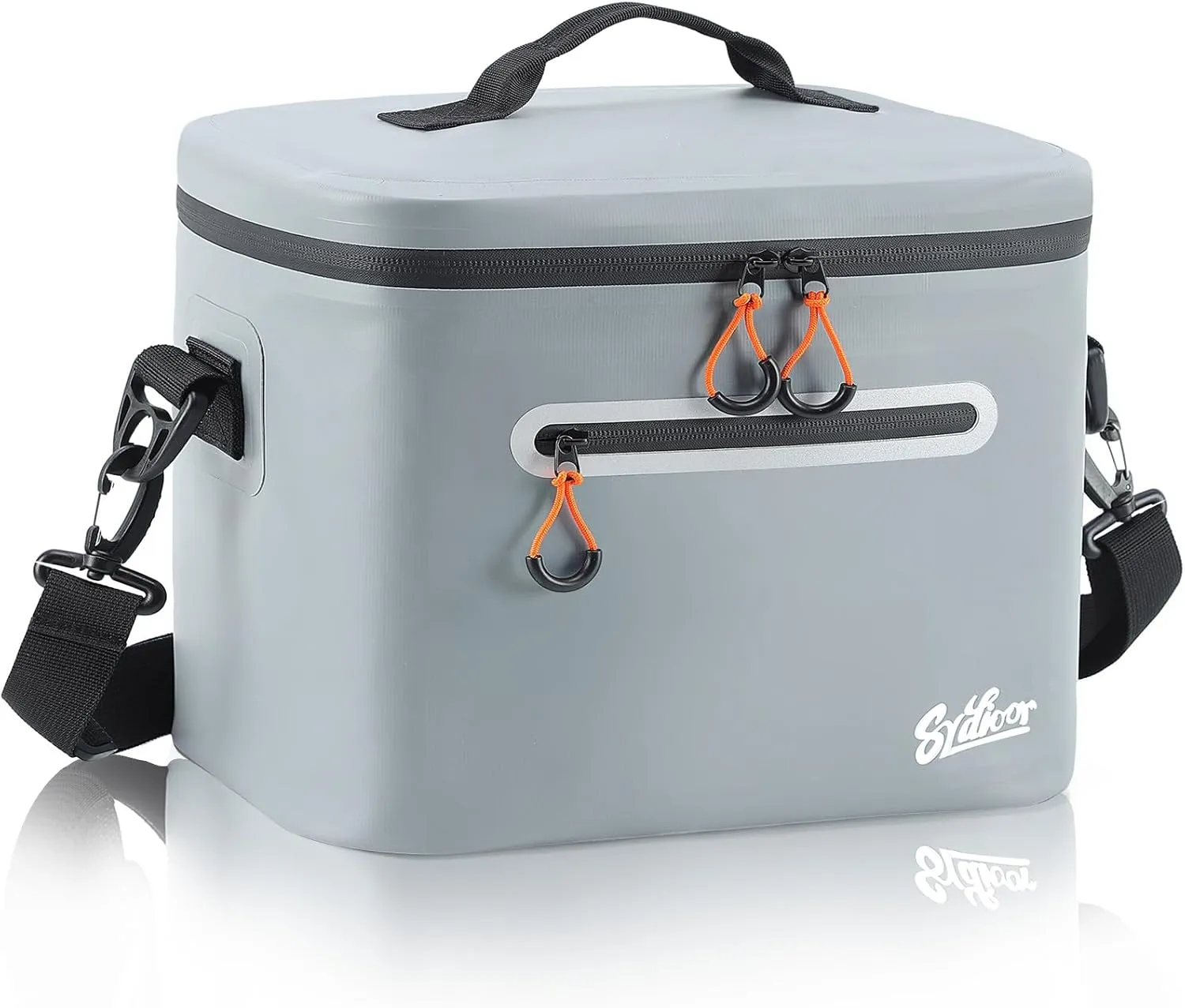 Soft-Sided Cooler Bag, 7/16/30 Can Portable Ice Chest Box, Waterproof, Leak-Proof, Insulated Cooler for Lunch, Beach, Drink, Beverage, Travel, Camping, Picnic