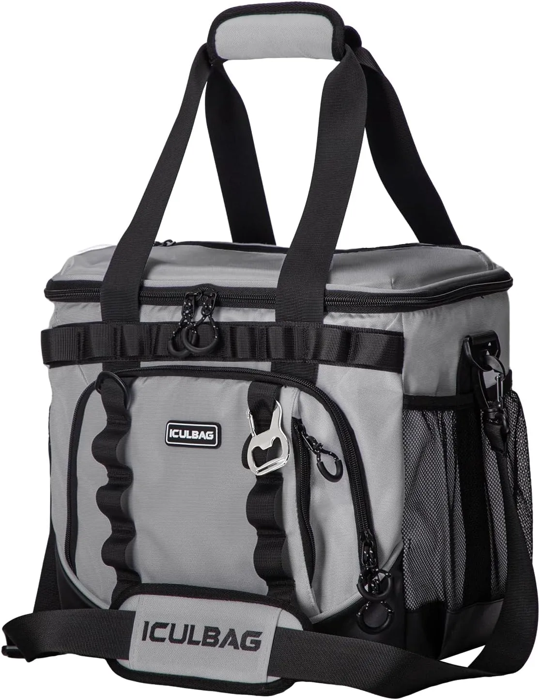 Soft Travel Coolers Bags Insulated Cooling 16hour for Camping Hiking Beach Travel Soft Sided Insulated Cooler Bag 24/48Cans for Women Men
