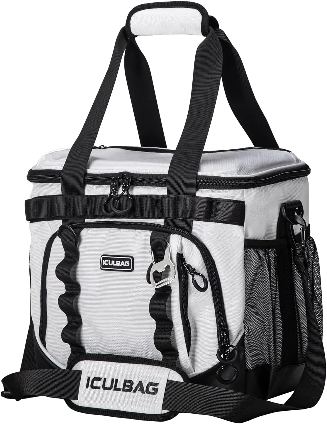 Soft Travel Coolers Bags Insulated Cooling 16hour for Camping Hiking Beach Travel Soft Sided Insulated Cooler Bag 24/48Cans for Women Men