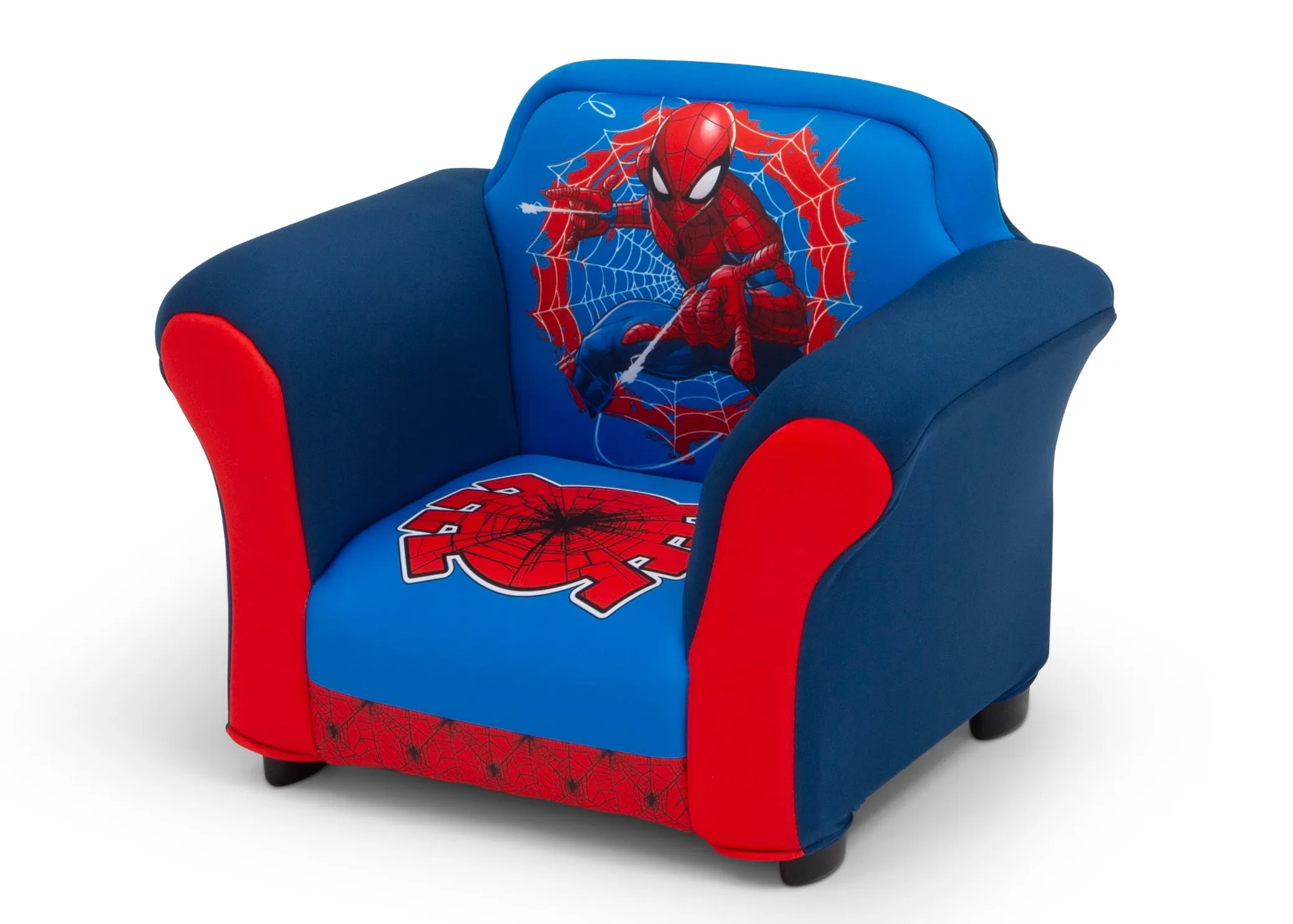 Spider-Man Upholstered Chair with Sculpted Plastic Frame