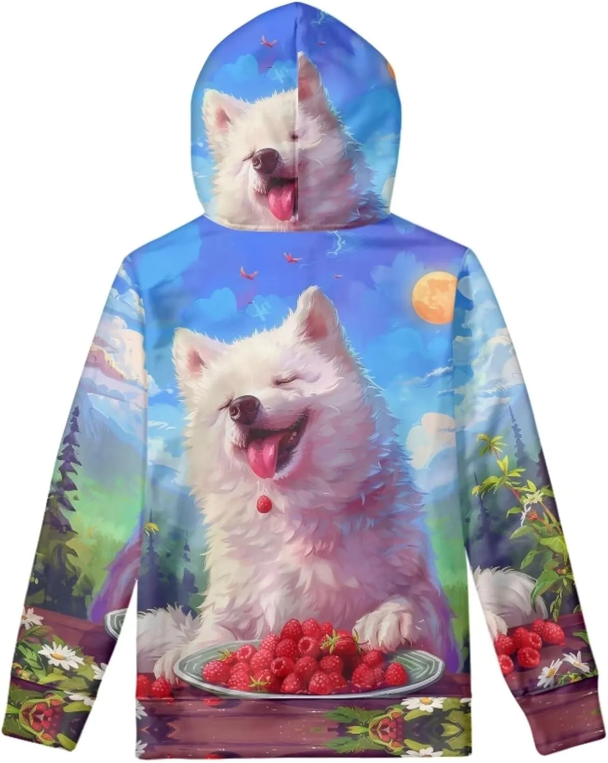 Spring Fall Soft Comfy Girls Pullover Sweatshirt Boys Hoodie with Front Pocket Kids Cute Graphic Sweatshirts