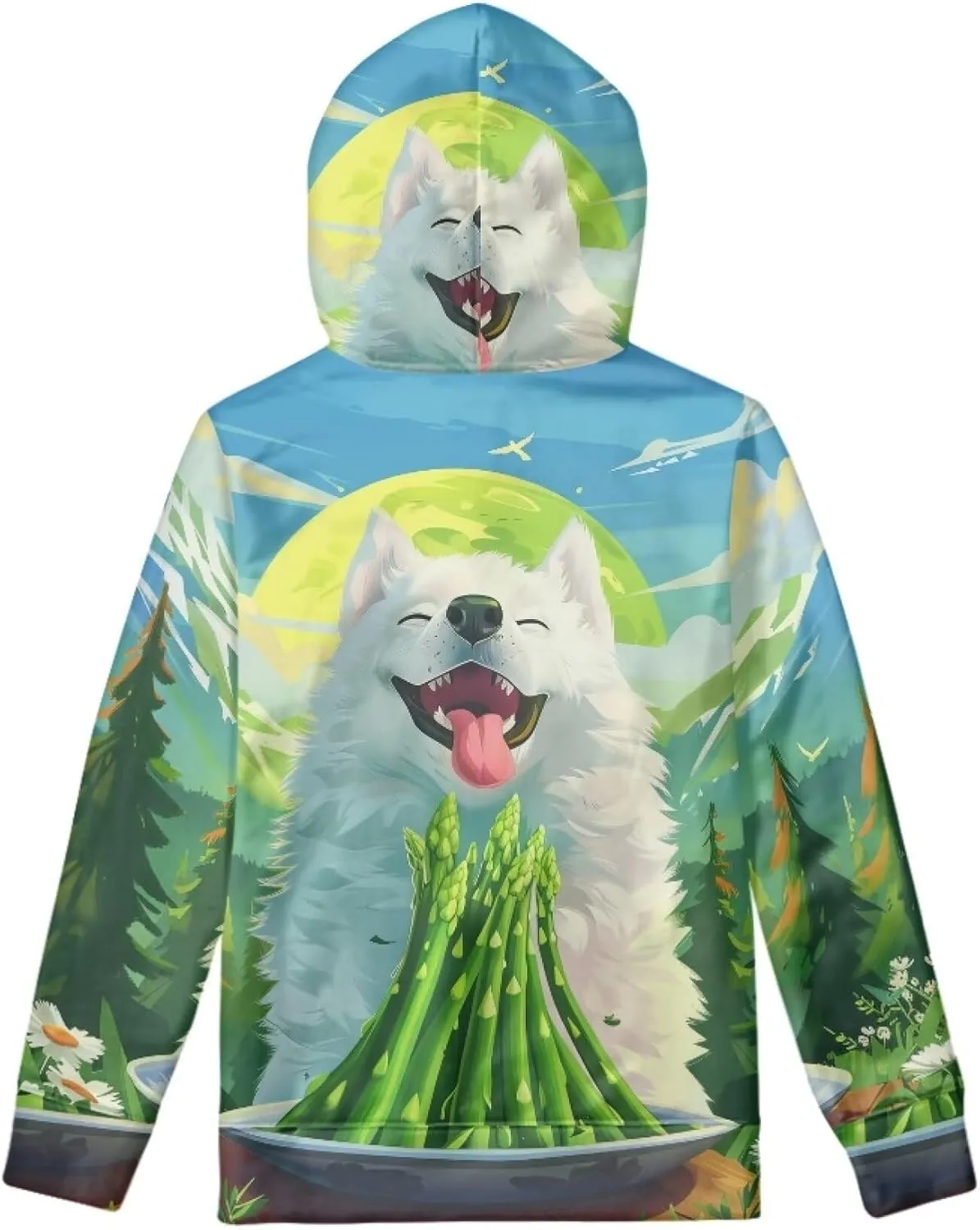 Spring Fall Soft Comfy Girls Pullover Sweatshirt Boys Hoodie with Front Pocket Kids Cute Graphic Sweatshirts