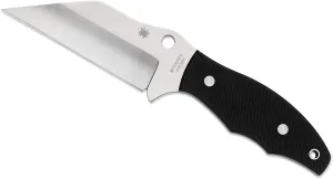 Spyderco Ronin 2 Plain Edge 4.08" Fixed Blade Pocket Knife (FB09GP2)