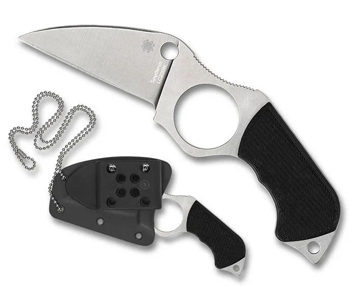 Spyderco Swick 5 Large 2.73" Fixed Plain Edge Pocket Knife (FB14P5)
