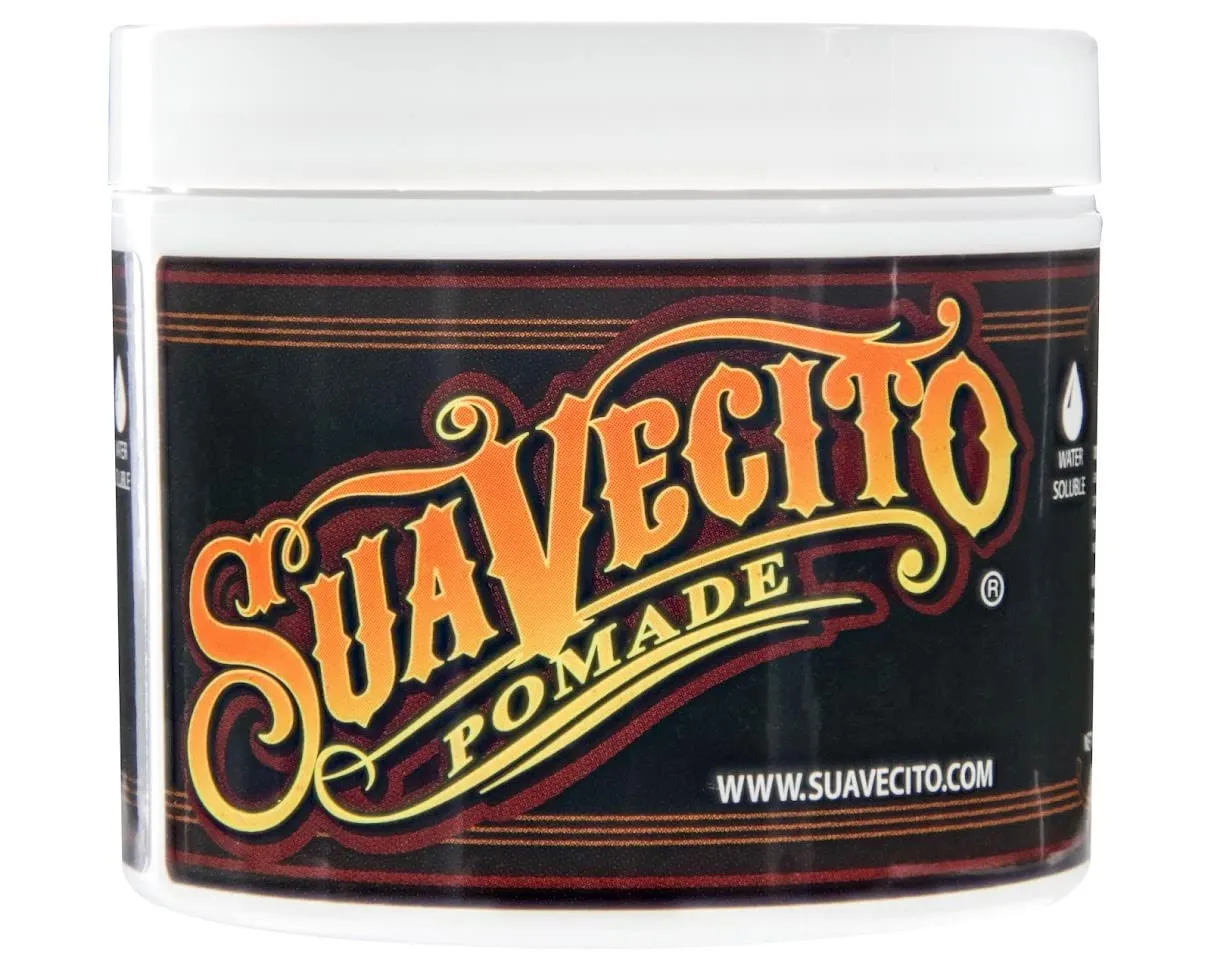 Suavecito Pomade Signature Scent Essentials Bundle: Hair Styling Pomade, Aluminum Free Deodorant, Moisturizing Body Soap