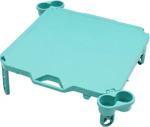 SUPVOX Outdoor Table Aluminum Camping Table Folding Lightweight Stable Easy to Install for Camping Picnics and Parties