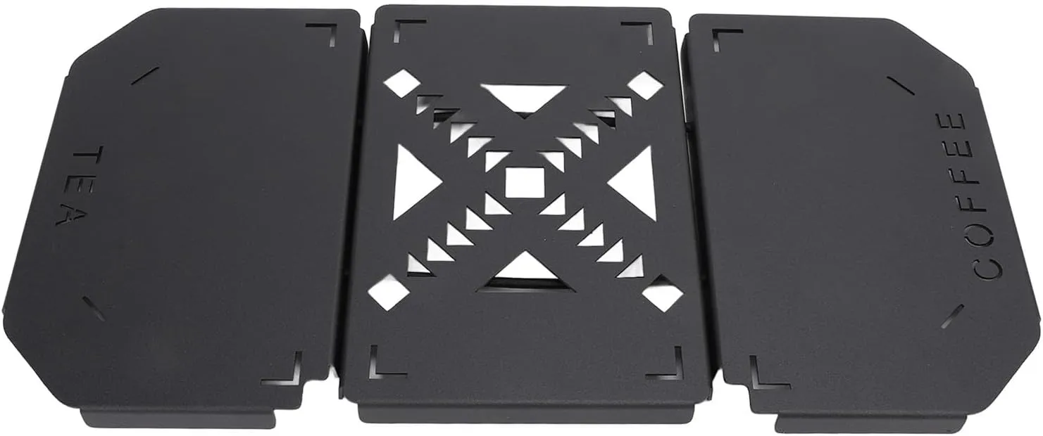 Table Top for Lunch Box, Lunch Box Steel Table Top(for 9.4L), Aluminium Alloy Portable Camping Table Board Camping Gear, Lunch Box Accessories