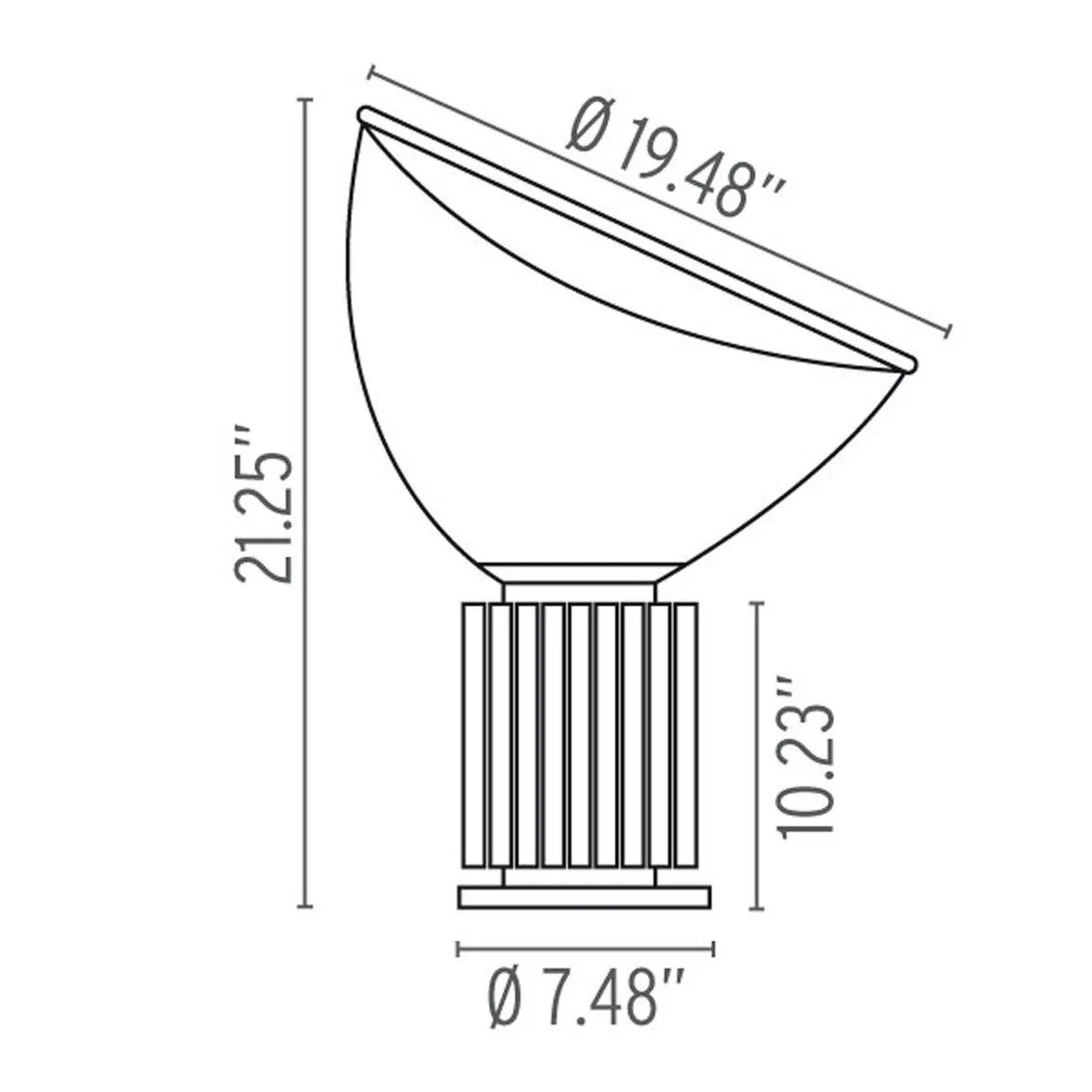 Taccia Table Lamp