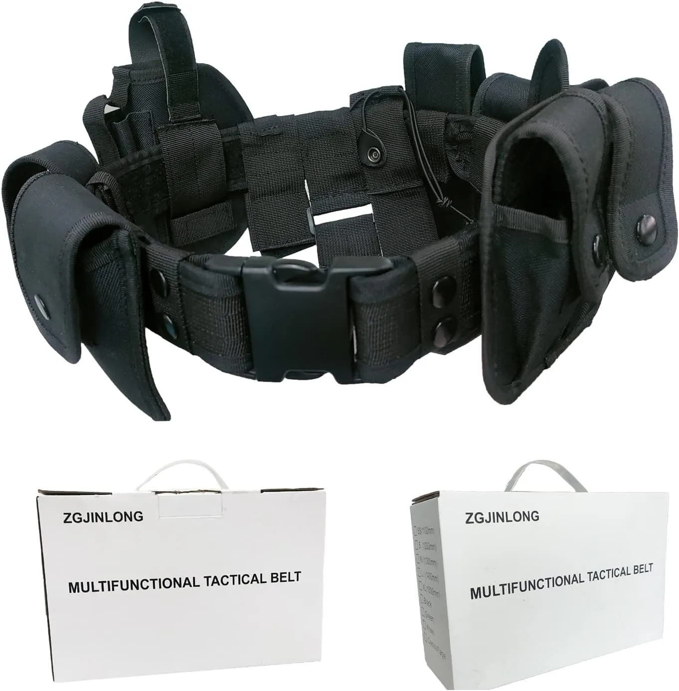 Tactical Utility Belt,Versatile Police Security Guard Military Modular Equipment System Molded Duty Belt