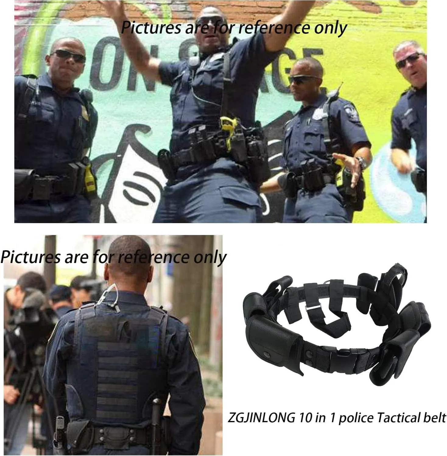 Tactical Utility Belt,Versatile Police Security Guard Military Modular Equipment System Molded Duty Belt
