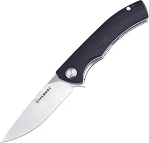 Talisman CK9168 Pocket Knife with Ball Bearing Pivot System Folding Knife with G10 Handle Pocketclip (black handle)