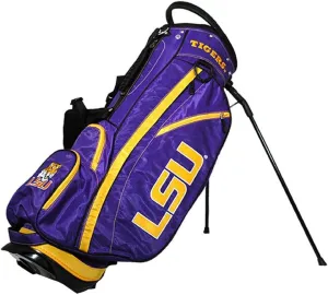 Team Golf NCAA Fairway Golf Stand Bag, Lightweight, 14-Way Top, Spring Action Stand, Insulated Cooler Pocket, Padded Strap, Umbrella Holder & Removable Rain Hood
