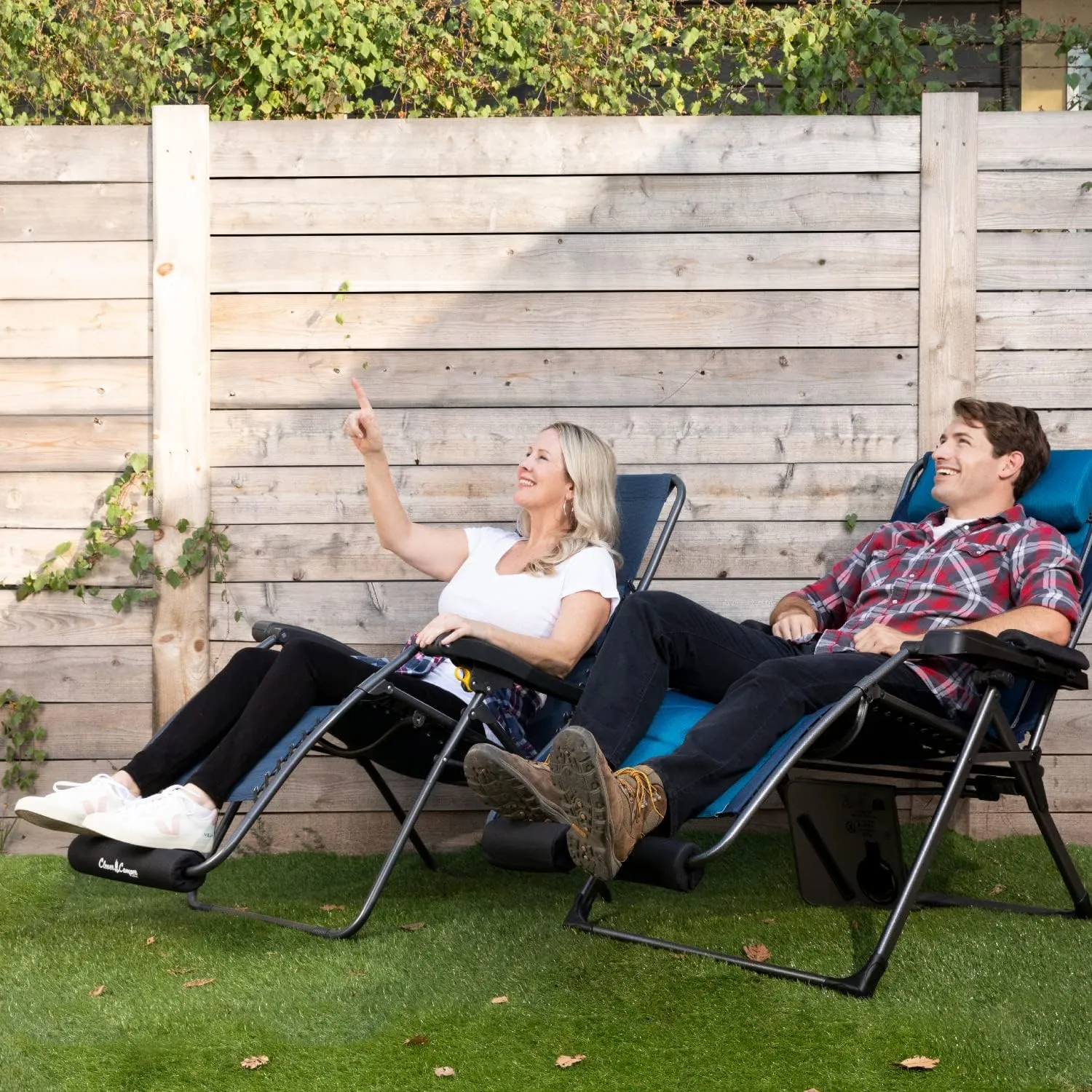 The Original Zero Gravity Chair Cushion for Foot Rest Allows You to Relax in Total Comfort – Great for Antigravity Outdoor Folding Camping Recliner, Standard, 15.75"