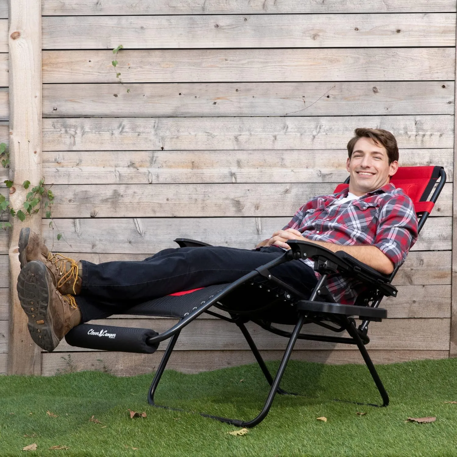 The Original Zero Gravity Chair Cushion for Foot Rest Allows You to Relax in Total Comfort – Great for Antigravity Outdoor Folding Camping Recliner, Standard, 15.75"