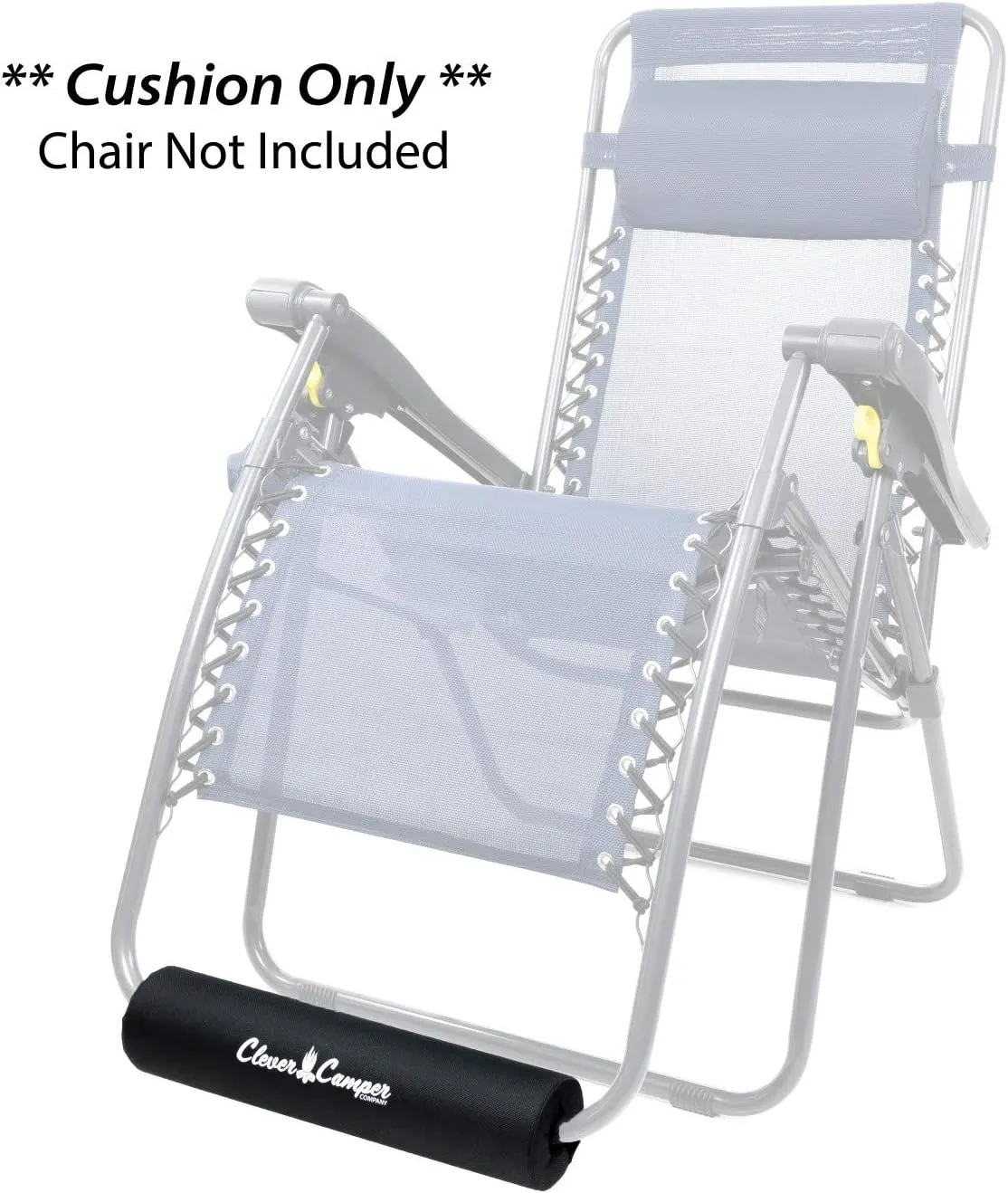 The Original Zero Gravity Chair Cushion for Foot Rest Allows You to Relax in Total Comfort – Great for Antigravity Outdoor Folding Camping Recliner, Standard, 15.75"
