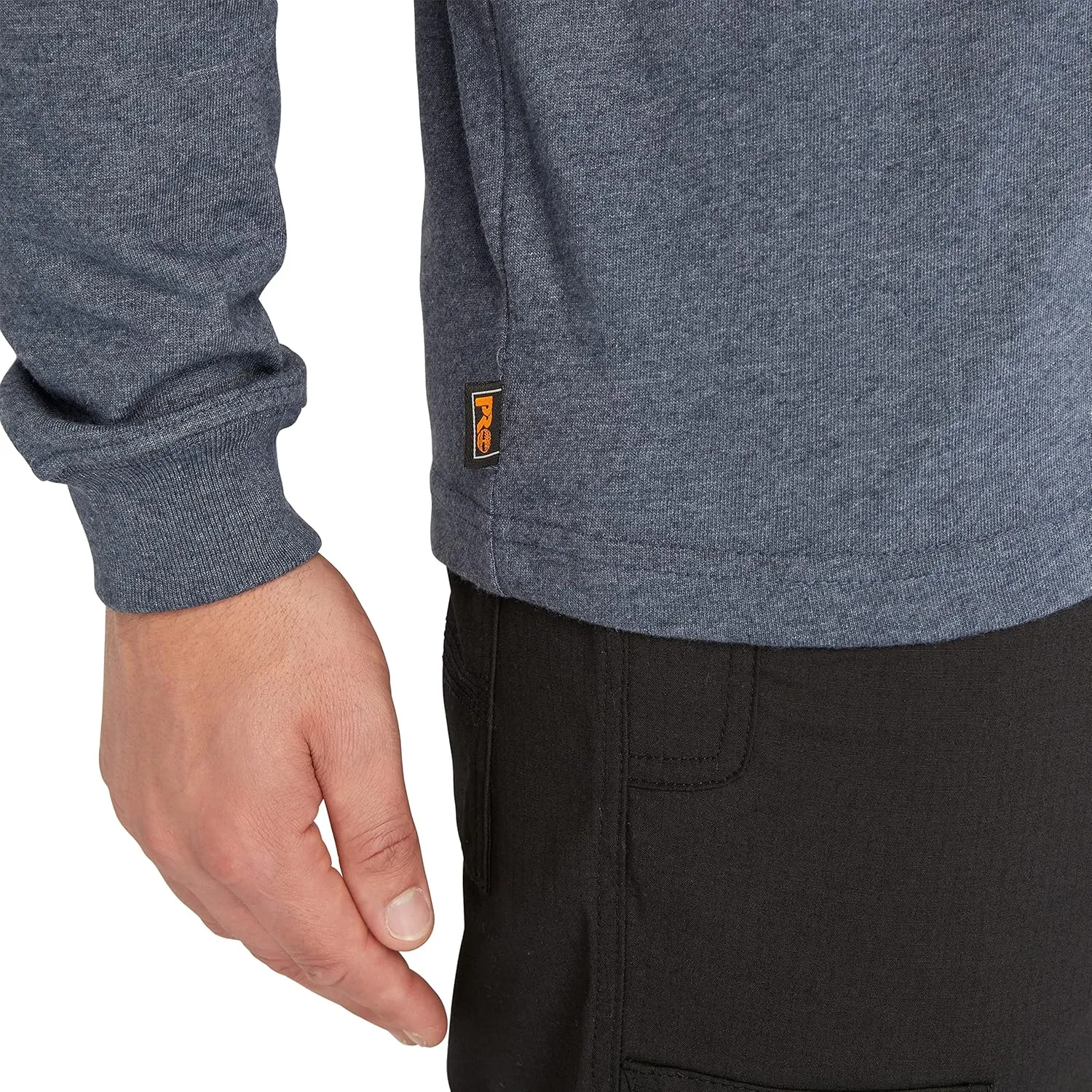 Timberland PRO mens Core Logo Long-sleeve Tshirt