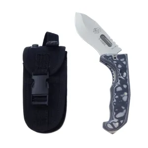 Titan 4" Hunting Folding Knife - Micarta Handle