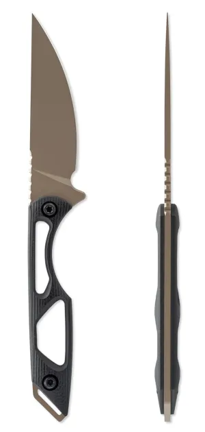 Toor Willow Canyon Drab 3.75" Fixed Blade Pocket Knife (850049642958)