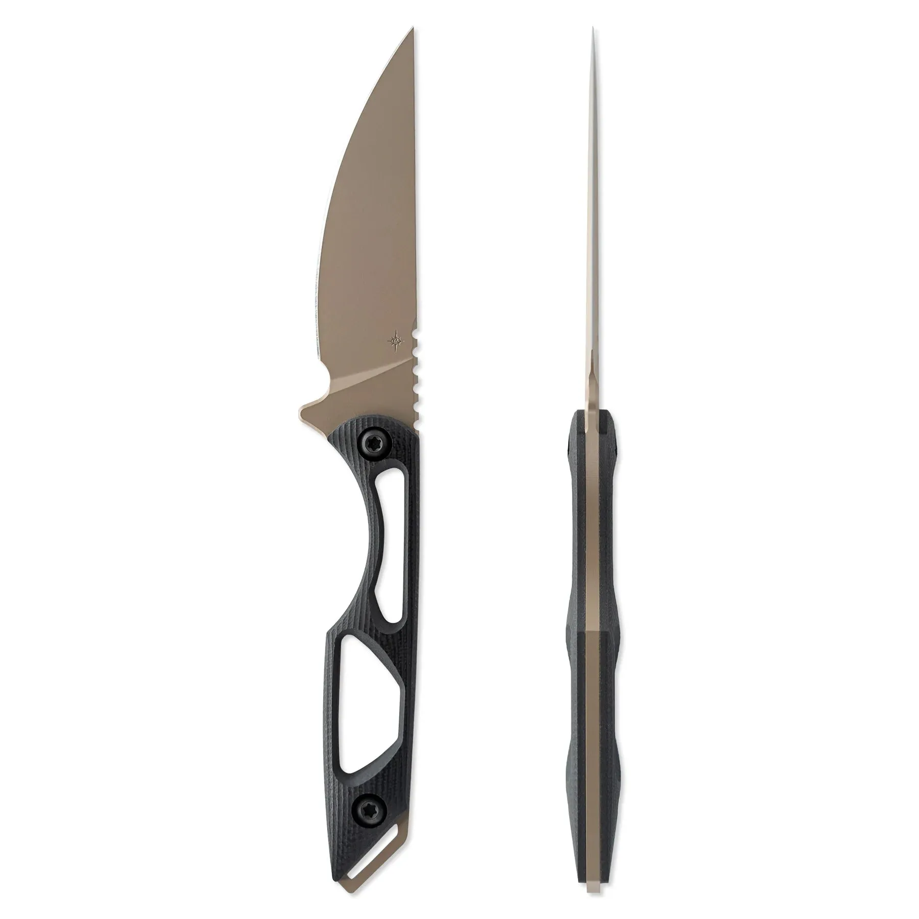 Toor Willow Canyon Drab 3.75" Fixed Blade Pocket Knife (850049642958)