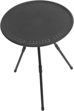 Totority Portable Folding Round Table Height Camp Table for Outdoor Activities Lightweight and Easy to Carry Compact Design for Camping Hiking and Picnics