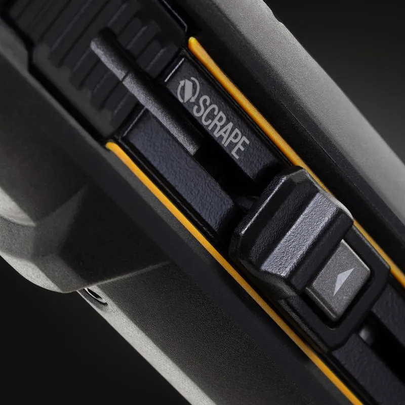 ToughBuilt 6.5 in. Sliding Scraper Utility Knife Black 1 pc