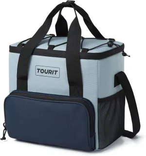 TOURIT Cooler Bag 24/35/46-Can Insulated Soft Cooler Portable Cooler Bag 14.6/24/32L Large Lunch Cooler for Picnic, Beach, Work, Trip