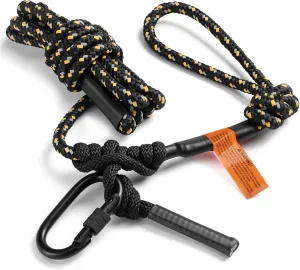 Treestand Lifelines, Linemans Rope for Hunting, Tree Stand Safety Line, Tree Tether Rope, Life Lines for Tree Stands(10 feet), Reflective