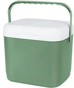 Triple-Layered Insulated Drybox Cooler and Small Hard Shell Lunchbox with Airtight Lid for Home Camping Travel Finshing Beach