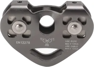 Trolley Pulley Aluminum Zip Line Rock Climbing Lifting Tandem Pulley for Mountaineering,Rock Climbing