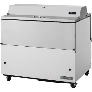 True TMC-49-DS-HC Dual Sided, White and Stainless Steel Exterior/Clear Aluminum Interior with Hydrocarbon Refrigerant