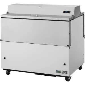 True TMC-49-DS-SS-HC Dual Sided, White and Stainless Steel Exterior/Stainless Steel Interior with Hydrocarbon Refrigerant