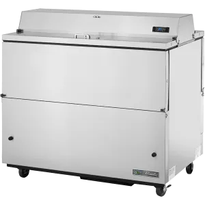 True TMC-49-S-DS-HC Dual Sided, Stainless Steel Exterior/Clear Aluminum Interior with Hydrocarbon Refrigerant