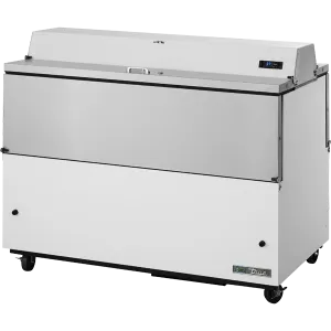 True TMC-58-DS-SS-HC Dual Sided, White and Stainless Steel Exterior/Stainless Steel Interior with Hydrocarbon Refrigerant