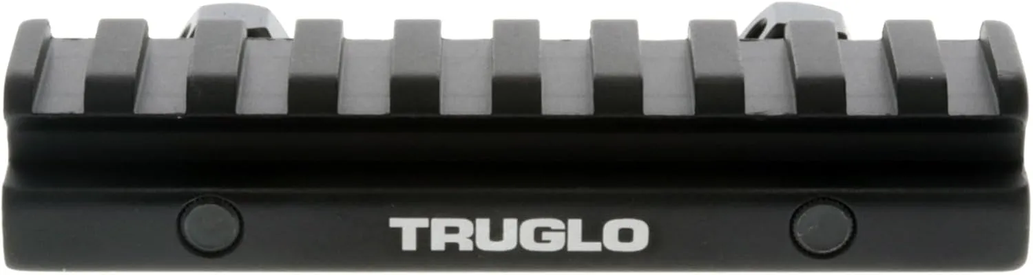 TRUGLO Tactical Hunting Shooting Versatile Lightweight Durable Aluminum Picatinny Riser Mount for Scopes & Dot Optics