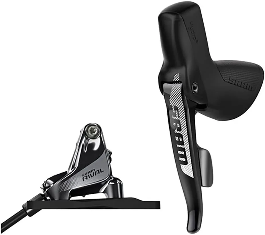 Truvativ SRAM Rival Hydraulic Disc Brake and Cable-Actuated Dropper Remote Lever - Left/Front, Flat Mount, 950mm
