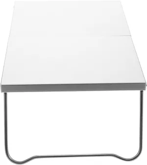 Ultralight Compact Camping Table Stainless Steel Folding Outdoor Cooking Table Heat Resistant Aluminum Top