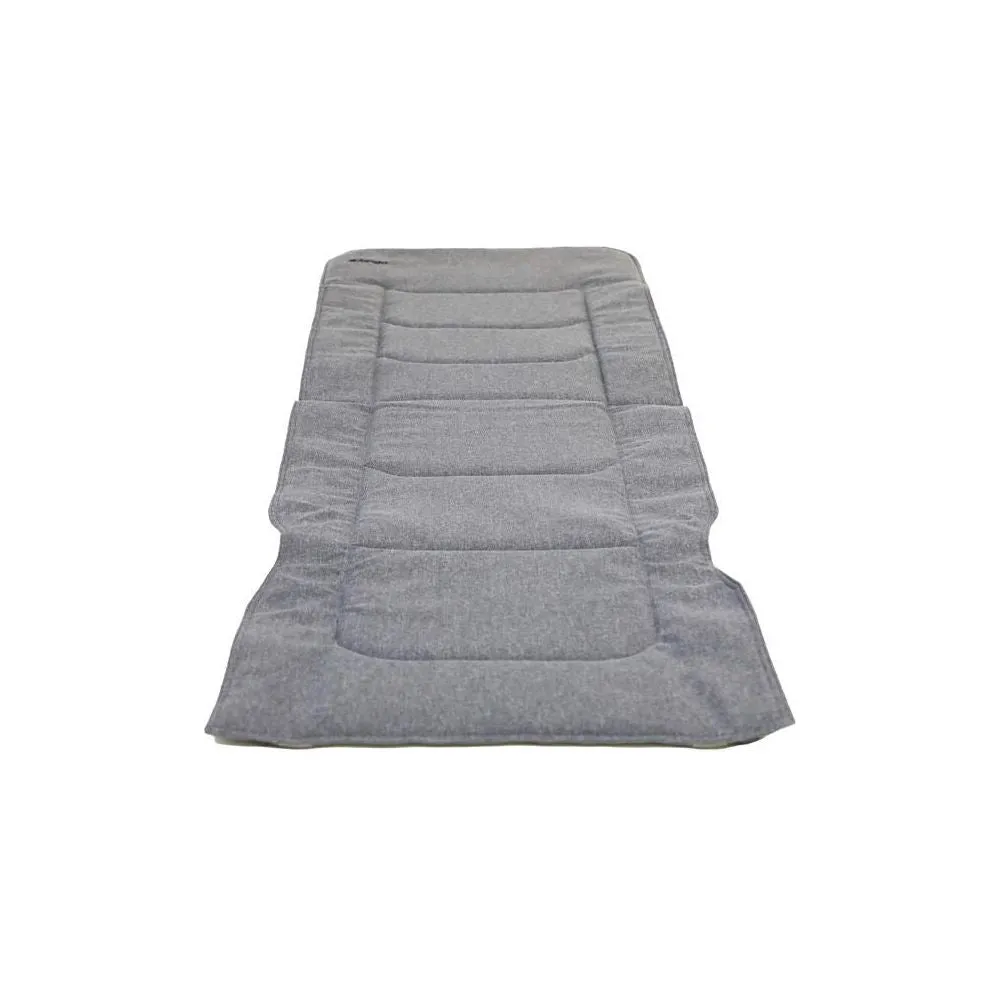 Vango Riviera Camping Lounger Heather Grey Chair