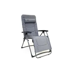 Vango Riviera Camping Lounger Heather Grey Chair