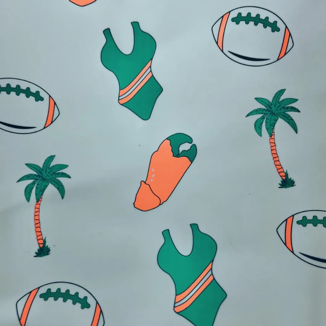 Varsity Cooler Miami Travel Party Duffel & Cooler – 30 Can Leakproof Insulated Tote Bag, Waterproof Soft compartment for Tailgating, Golf, Beach, Carry-On Luggage & Outdoor Sports