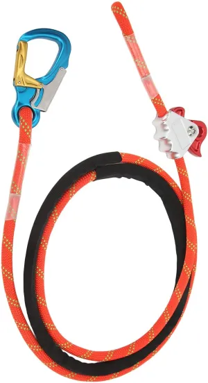 VGEBY Climbing Safety Lanyard, Adjustable Safety Belt Rope Positioning Fall Protection Rope Safety Cord Lanyard for High Altitude