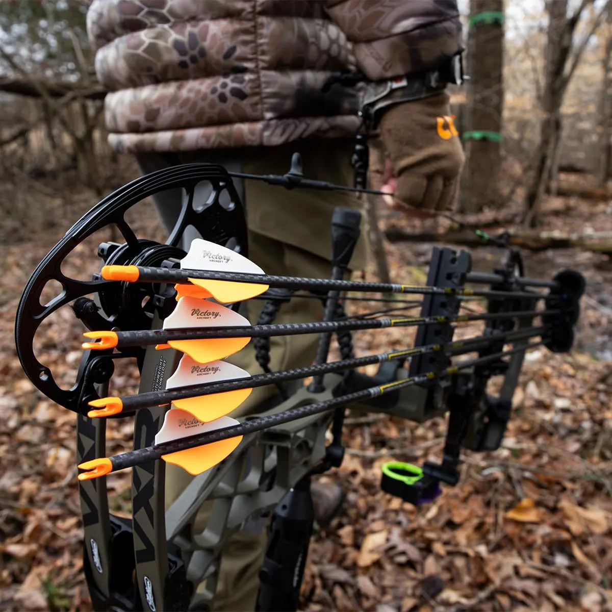 Victory Archery VAP SS 0.166" 200/250/300/350/400 Spine Micro Diameter Carbon Hunting Arrow Shafts 12 Pack