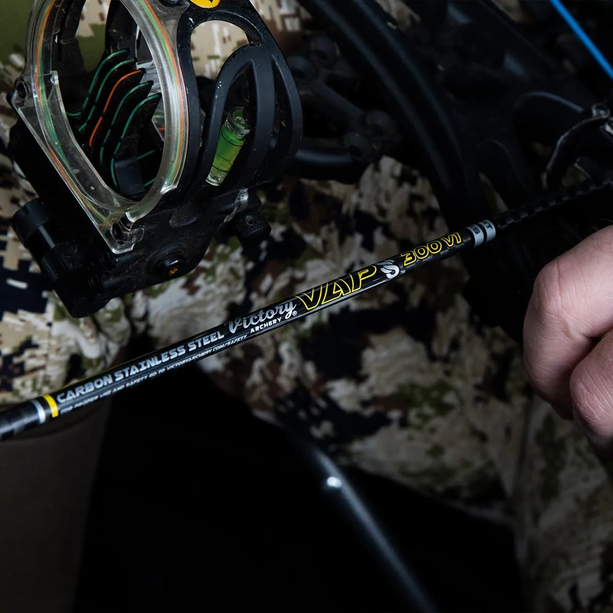 Victory Archery VAP SS 0.166" 200/250/300/350/400 Spine Micro Diameter Carbon Hunting Arrow Shafts 12 Pack
