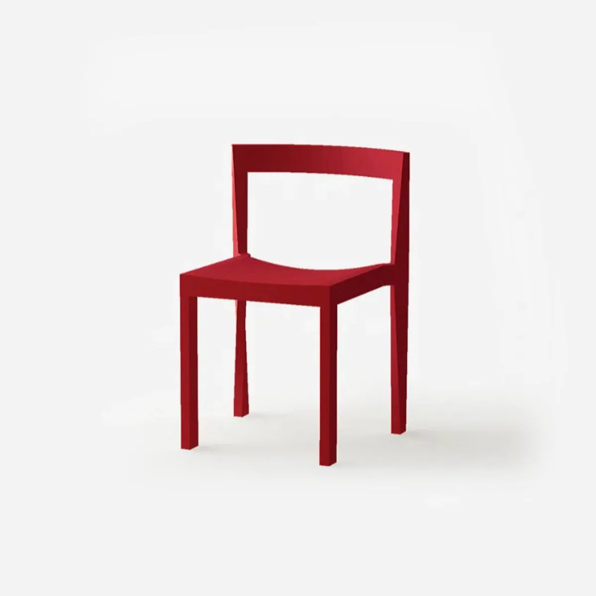 Vintage European Style Plastic Chair