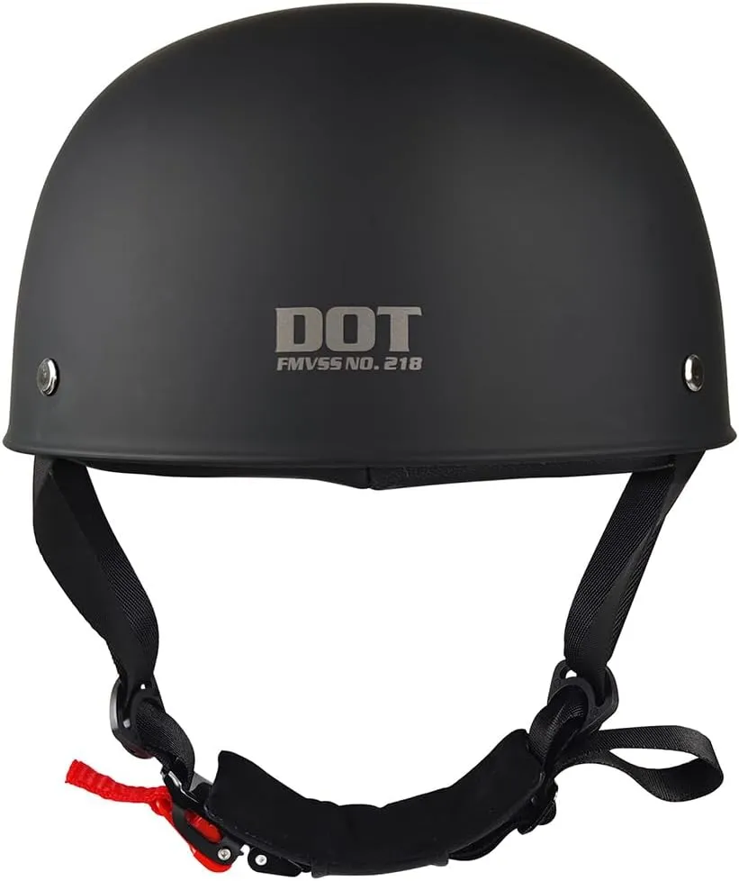 Vintage Motorcycle Helmet Men and Women Adults Open-Face Motorbike Helmets Retro Half Helmet Fashion Baseball Cap Casco DOT Approved