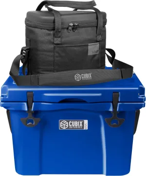 Viva Portable Rotomolded Hard Cooler, Heavy Duty Cooler Ice Chest, Insulated Cooler, Cold Retention for Travel, Beach, Camping, Fishing